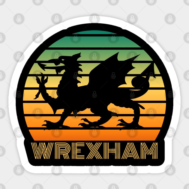 Wrexham Sticker by Teessential